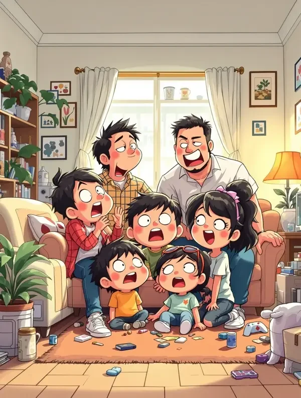 搞笑一家人
